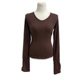 Vネック ロングスリーブタイトTシャツ | VIVID LADY | 詳細画像31 