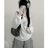 ワンショルダーアイレットスウェットトップス | VIVID LADY | 詳細画像4 