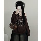 ワンショルダーアイレットスウェットトップス | VIVID LADY | 詳細画像16 