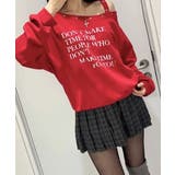 ワンショルダーアイレットスウェットトップス | VIVID LADY | 詳細画像32 