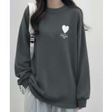 バックハートオーバーサイズスウェット | VIVID LADY | 詳細画像10 