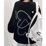 バックハートオーバーサイズスウェット | VIVID LADY | 詳細画像16 