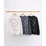 バックハートオーバーサイズスウェット | VIVID LADY | 詳細画像20 