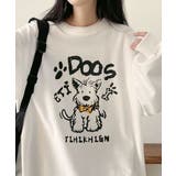 ドッグキャラクタープリントオーバーサイズボクシーTシャツ | VIVID LADY | 詳細画像5 