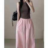 ベーシッククルーネック タンクトップ ノースリーブトップス | VIVID LADY | 詳細画像29 