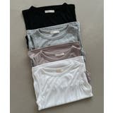 ベーシッククルーネック タンクトップ ノースリーブトップス | VIVID LADY | 詳細画像35 