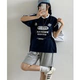 ラインデザイン ラグラン プリントTシャツ | VIVID LADY | 詳細画像5 