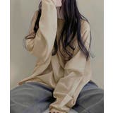 ルーズシルエット ベーシック スウェット チュニック トップス | VIVID LADY | 詳細画像10