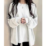 ルーズシルエット ベーシック スウェット チュニック トップス | VIVID LADY | 詳細画像38
