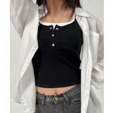 フェイクレイヤードカップ付きキャミソール | VIVID LADY | 詳細画像6 