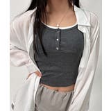 フェイクレイヤードカップ付きキャミソール | VIVID LADY | 詳細画像7 