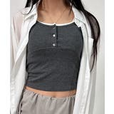 フェイクレイヤードカップ付きキャミソール | VIVID LADY | 詳細画像11 