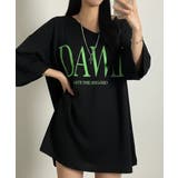 Vネック オーバーサイズ ルーズTシャツ | VIVID LADY | 詳細画像10 