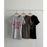 フロントロゴ スリム半袖Tシャツ | VIVID LADY | 詳細画像19 