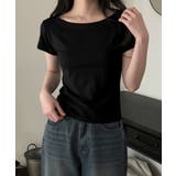 ワンショルダーorボートネック 2way 半袖Tシャツ | VIVID LADY | 詳細画像14