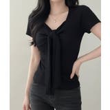 フロントリボン 半袖Tシャツ | VIVID LADY | 詳細画像10