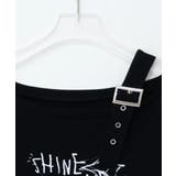 ヴィンテージバックル ワンショルダー 半袖Tシャツ | VIVID LADY | 詳細画像17 