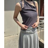 アシンメトリーホルター ノースリーブトップス | VIVID LADY | 詳細画像18