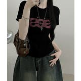 Y2Kロゴプリント半袖Tシャツ | VIVID LADY | 詳細画像12 