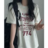 ヴィンテージロゴ オーバーサイズ 半袖Tシャツ | VIVID LADY | 詳細画像2