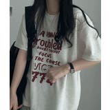 ヴィンテージロゴ オーバーサイズ 半袖Tシャツ | VIVID LADY | 詳細画像4