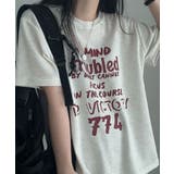 ヴィンテージロゴ オーバーサイズ 半袖Tシャツ | VIVID LADY | 詳細画像5
