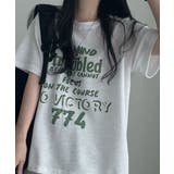 ヴィンテージロゴ オーバーサイズ 半袖Tシャツ | VIVID LADY | 詳細画像8