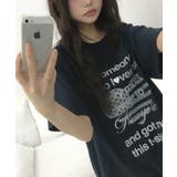 ハートフラッグプリント オーバーサイズ 半袖Tシャツ | VIVID LADY | 詳細画像18