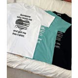 ハートフラッグプリント オーバーサイズ 半袖Tシャツ | VIVID LADY | 詳細画像20