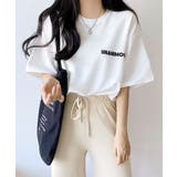 バックロゴ オーバーサイズ 半袖Tシャツ | VIVID LADY | 詳細画像7