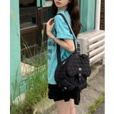 シルバードットロゴプリント オーバーサイズ 半袖Tシャツ | VIVID LADY | 詳細画像27