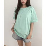 2WAY ロールアップバイカラー オーバーサイズ 半袖Tシャツ | VIVID LADY | 詳細画像5