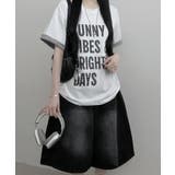 レトロロゴ ボクシー半袖Tシャツ | VIVID LADY | 詳細画像5