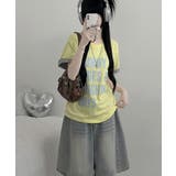 レトロロゴ ボクシー半袖Tシャツ | VIVID LADY | 詳細画像9