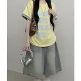 レトロロゴ ボクシー半袖Tシャツ | VIVID LADY | 詳細画像12