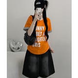 レトロロゴ ボクシー半袖Tシャツ | VIVID LADY | 詳細画像15