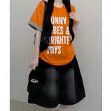 レトロロゴ ボクシー半袖Tシャツ | VIVID LADY | 詳細画像18
