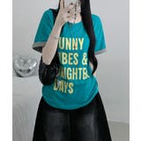 レトロロゴ ボクシー半袖Tシャツ | VIVID LADY | 詳細画像22