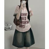 レトロロゴ ボクシー半袖Tシャツ | VIVID LADY | 詳細画像28