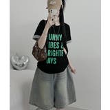 レトロロゴ ボクシー半袖Tシャツ | VIVID LADY | 詳細画像35
