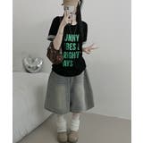 レトロロゴ ボクシー半袖Tシャツ | VIVID LADY | 詳細画像39