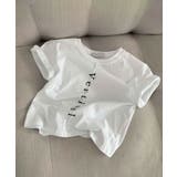 縦ロゴプリント クロップド半袖Tシャツ | VIVID LADY | 詳細画像17 