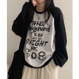ヴィンテージロゴ 配色ラグラン スウェットトップス | VIVID LADY | 詳細画像18