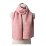 ピンク | 全8色デイリーふわふわリブマフラー レディース ソフトマフラー | VIVID LADY