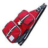 レッド | ランナー ボディバッグ ワンショルダー | AVVENTURA