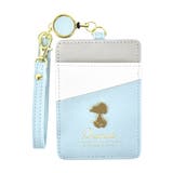 ブルー/グレー(SPIK-079) | スヌーピー パスケース 定期入れ | AVVENTURA