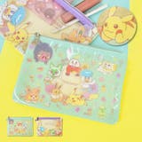 グリーン(PKM-827) | ポケットモンスター ポケモン フラットポーチ | AVVENTURA