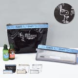 ブルー(SPZ-3417) | スヌーピー 洗面用具 ポーチ | AVVENTURA