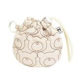 ベージュ | ミニポーチ 巾着 小物入れ | AVVENTURA