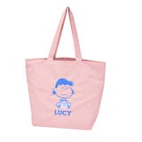 ピンク(SPZ-3951) | トートバッグ アップリケ刺繍 スヌーピー | AVVENTURA